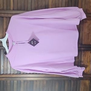 Women's AVA  & VIV Pink 2X Sweatshirt